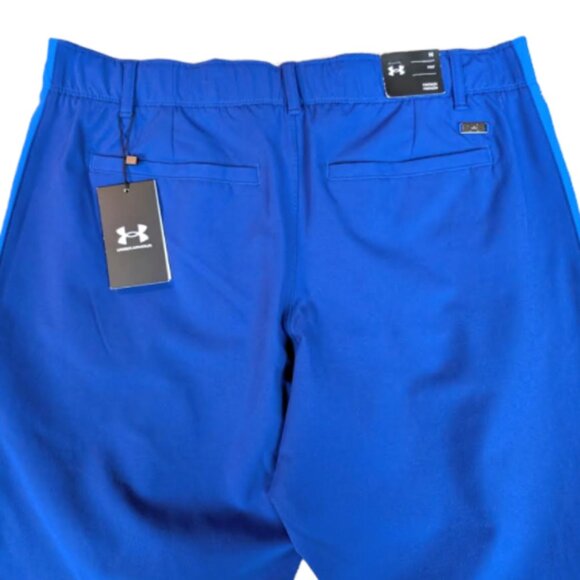 NWT Under Armour Women's UA Storm Rain Outdoor Pants Blue With Side Stripe - Picture 4 of 7